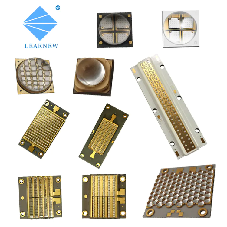 Customizable High Efficiency 3535 Series 3W 365nm 385nm 395nm 405nm UV LED Chip Beads for UV Curing 3D Printer Growth Planting