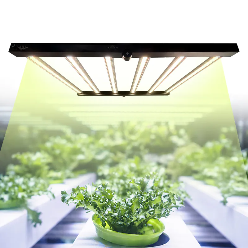 Led Grow Light Greenhouse 800W 850W Hydroponic Growing Systems Dimmable Full Spectrum Led Grow Light Bars