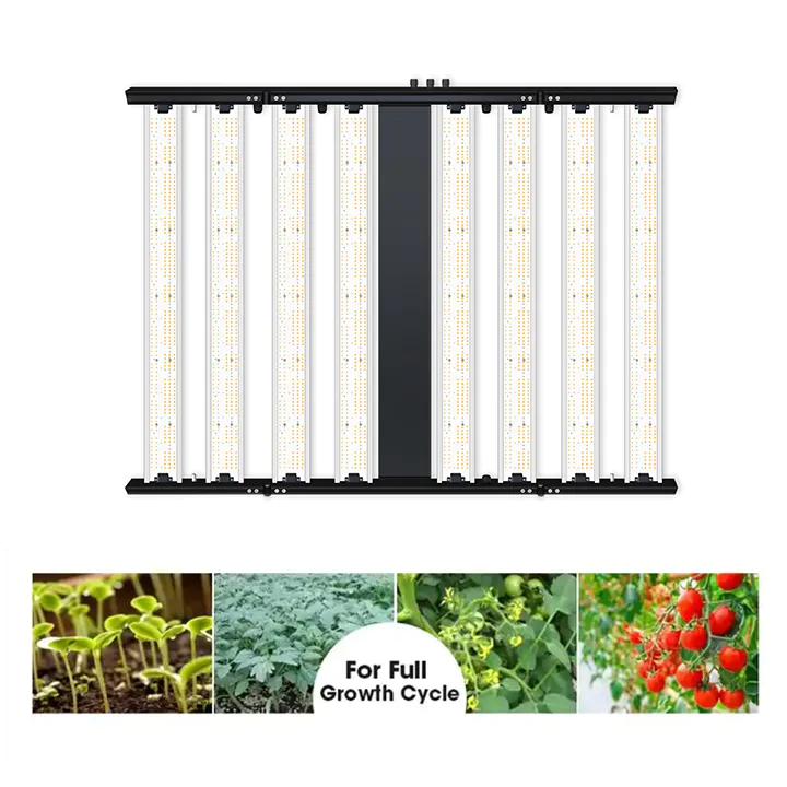 820w 850w UV+IR full spectrum dimmable greenhouse horticulture hydroponic light led grow light bar