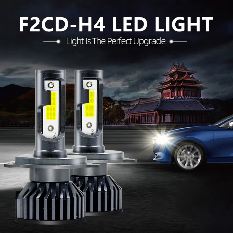 LEARNEW CAR LED Headlight High power 105W car led lights H4 High Low beam H4 led headlight bulbs