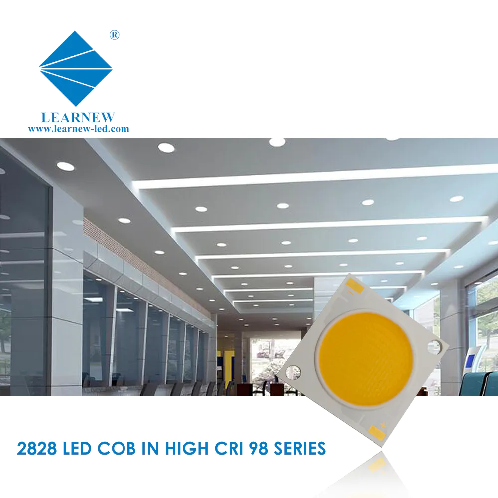 Factory Direct Sales 45W-55 40W-75W COB Good Stability LED Chip 2828 2700K-6500K CRI is Available 70/80/90/95 LED COB Chip