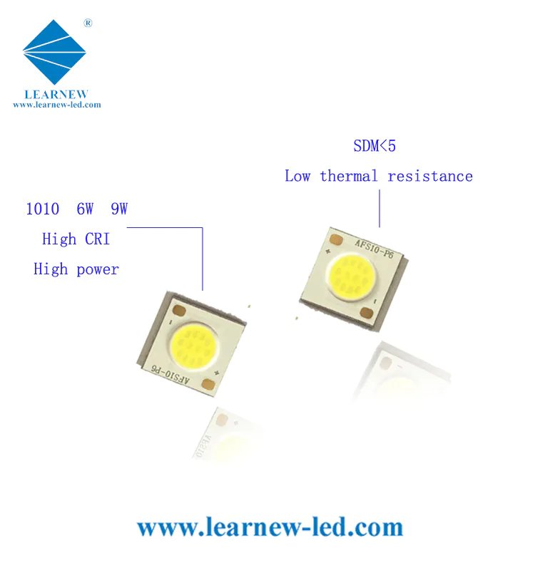 High quality COB LED CHIP 1010 6W 9W White 6500K