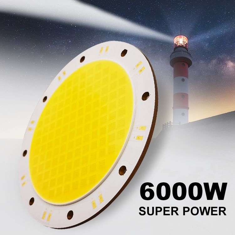 High Power 4000W 5000W 6000W LED COB High CRI 90RA 95RA 3.0mm thick Pure Copper LED Board for stadium floodlight Lighting