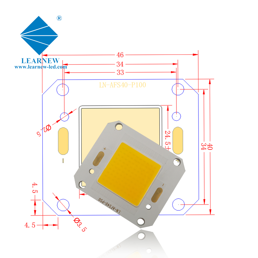 High Power 40W 60W 80W 120W 150W 4046 30V White Full Spectrum COB LED Chip For Downlight Outdoor