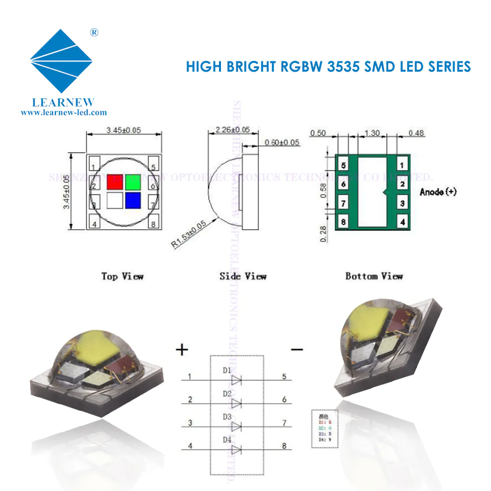 Learnew top led 10w chip series for high power light